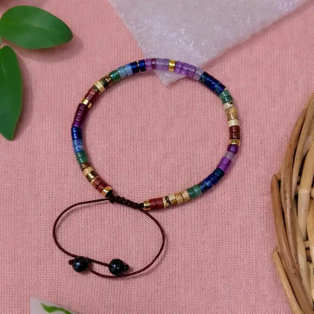 7 Chakra Elite Sleek Bracelet