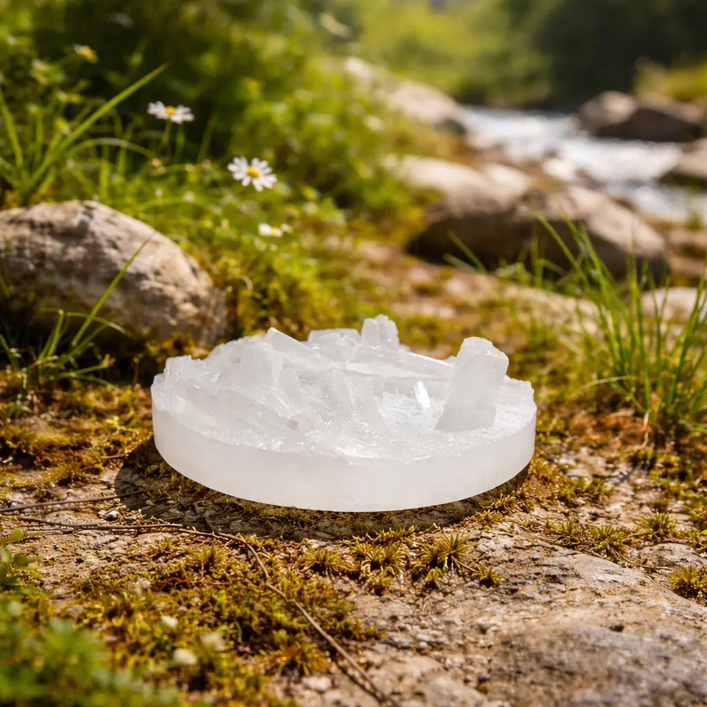Raw Selenite Plate