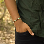 Money Magnet Tumble Stone Bracelet